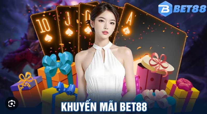 Ưu đãi khuyến mãi Bet88 dành cho game thủ